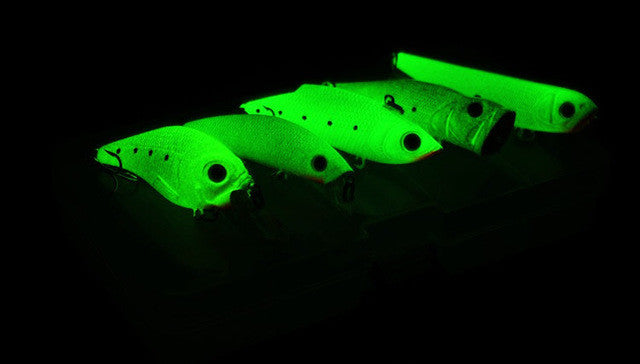 5 Piece Smasher Glow Lures (Glow In Dark)