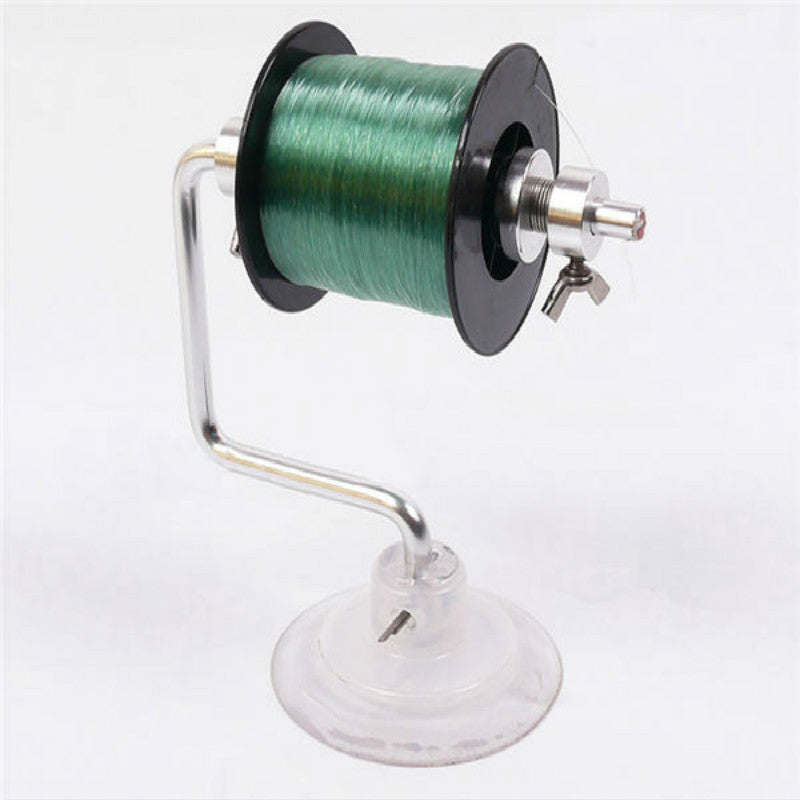 Aluminum Fishing Line Spooler System (With Vacuum Suction)