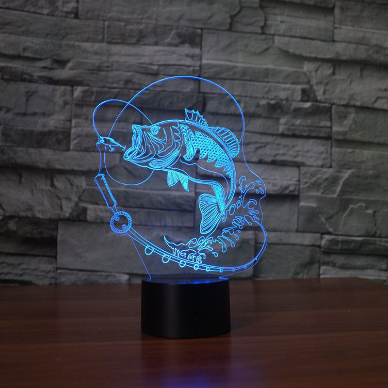 Large Mouth 3D LED Night Light