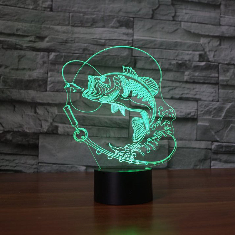 Large Mouth 3D LED Night Light