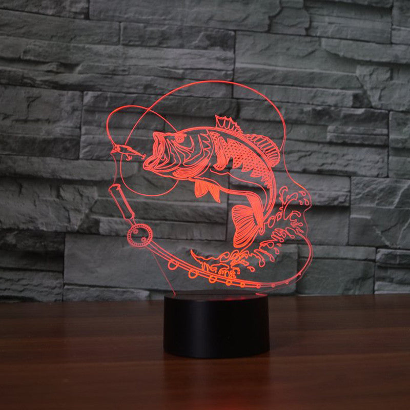 Large Mouth 3D LED Night Light