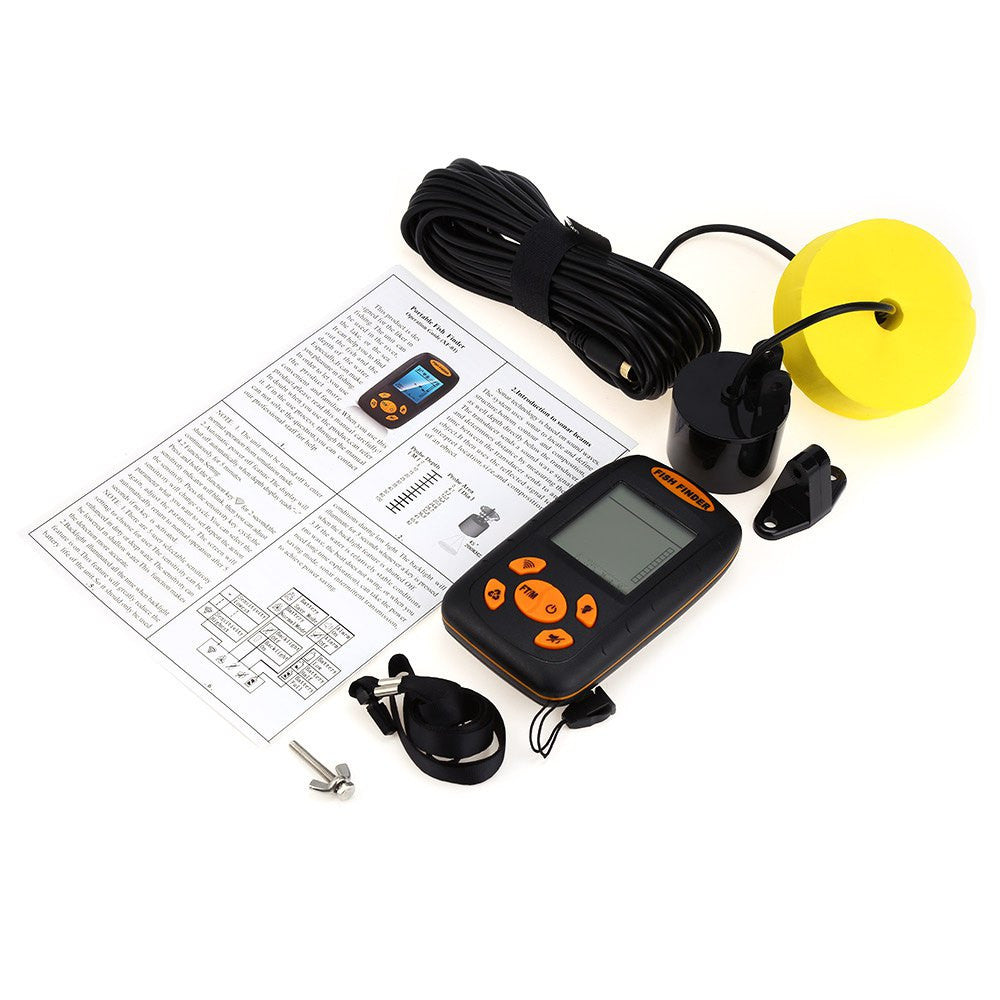 Bass Smasher Sonar LCD Fish Finder